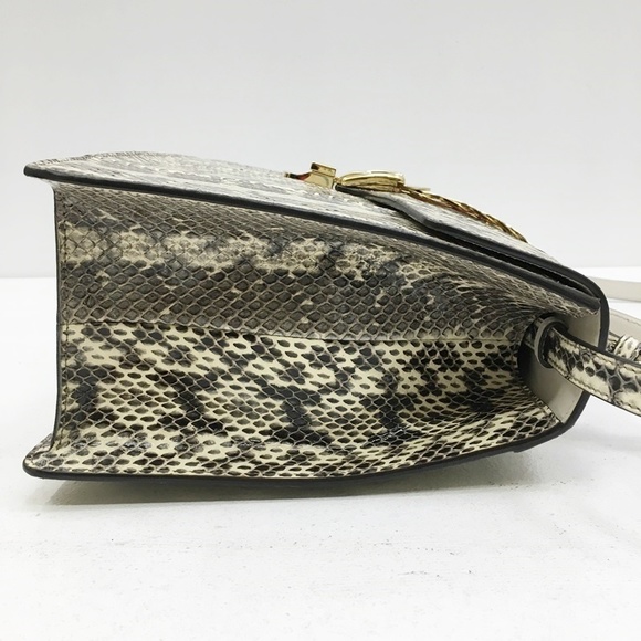 Gucci Python 2WAY Handbag Black - Picture 4 of 14